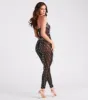 Spotlight On Me Faux Pearl Rhinestone Catsuit sold by Windsor