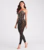 Spotlight On Me Faux Pearl Rhinestone Catsuit sold by Windsor
