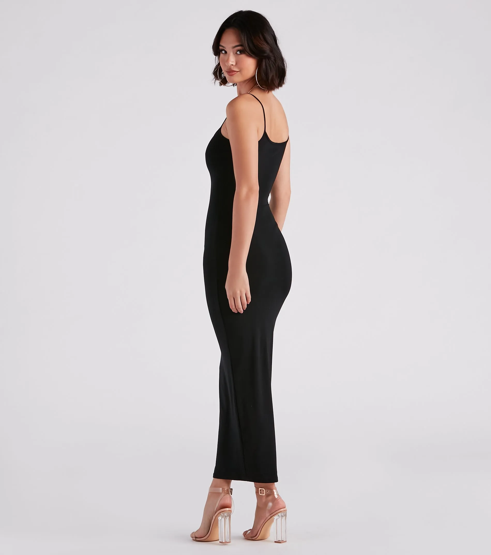 In Plain Sight Smooth Knit Maxi Dress sold by Windsor product image thumbnail 2