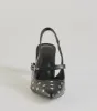 Chic Studded Faux Leather Sling-Back Pumps sold by Windsor