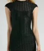 Casually Flawless Crew Neck Textured Midi Dress sold by Windsor