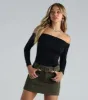 Pretty Feels Off-The-Shoulder Bodysuit sold by Windsor