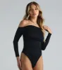 Pretty Feels Off-The-Shoulder Bodysuit sold by Windsor