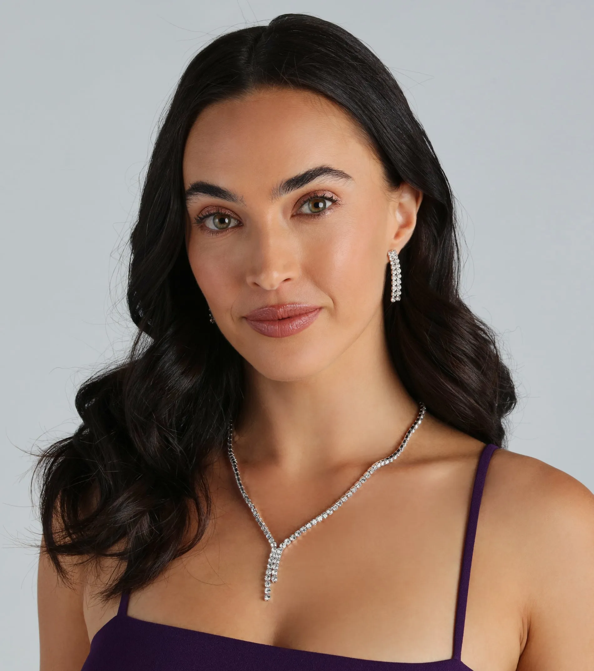 Beauty So Dazzling Necklace And Earrings Set sold by Windsor