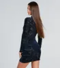 Sultry Favorite Burnout Velvet Mini Dress sold by Windsor