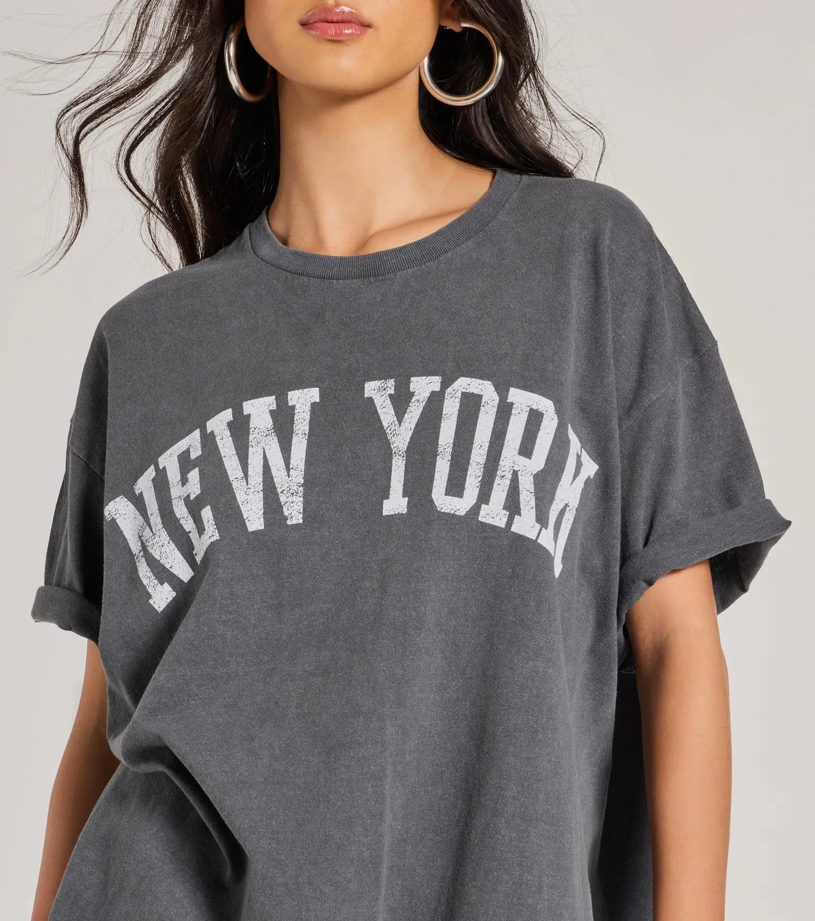 New York Oversized Graphic Tee sold by Windsor product image thumbnail 4