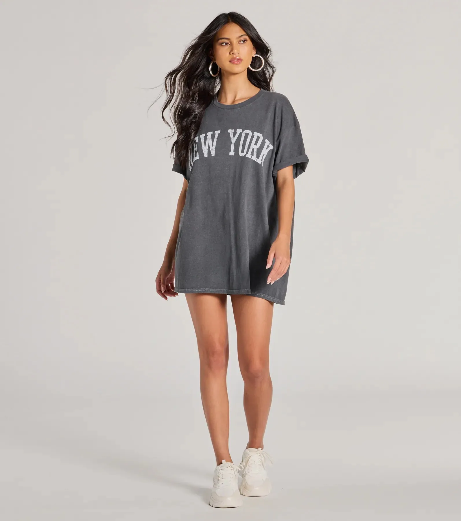 New York Oversized Graphic Tee sold by Windsor product image thumbnail 3