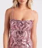 Serene Formal Sequin Bodycon Mini Dress sold by Windsor