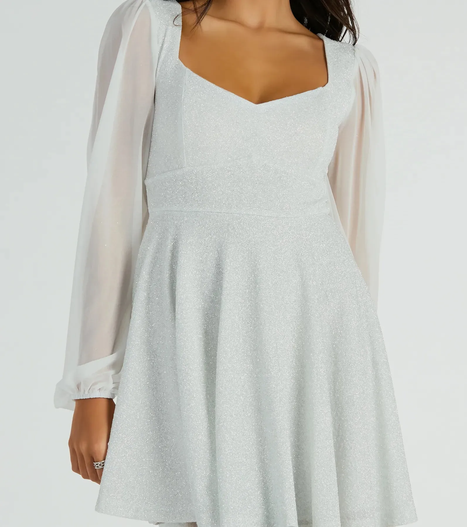 Captivate In Glitter Party Dress sold by Windsor product image thumbnail 4