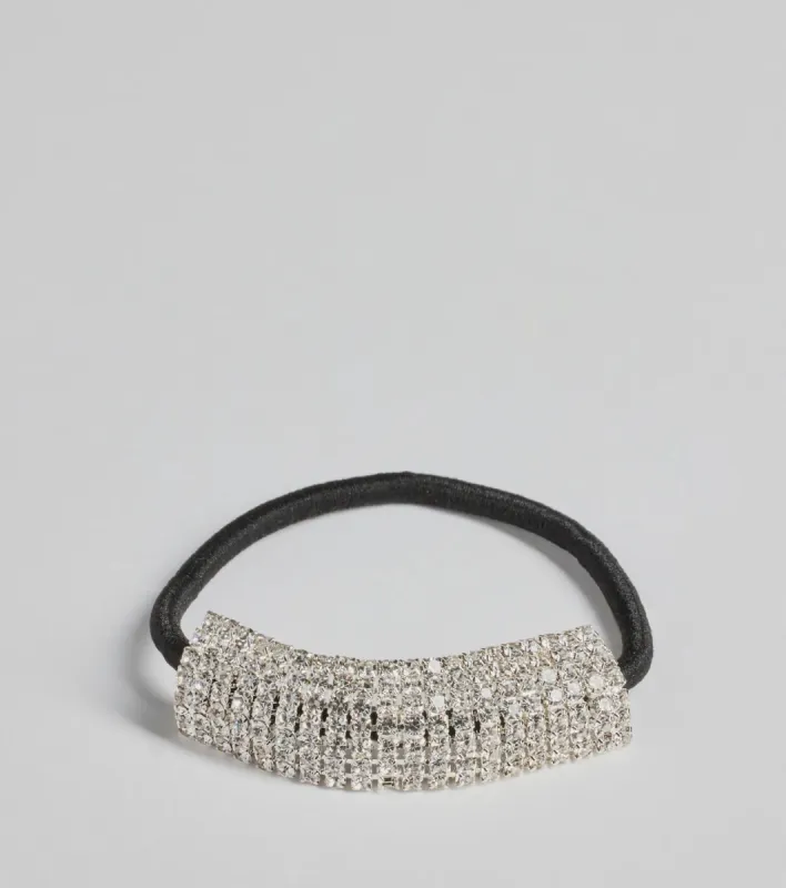 Sparkly Rhinestone Hair Tie sold by Windsor