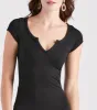 Iconic Basic Cap Sleeve Midi Dress sold by Windsor