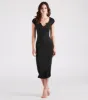 Iconic Basic Cap Sleeve Midi Dress sold by Windsor