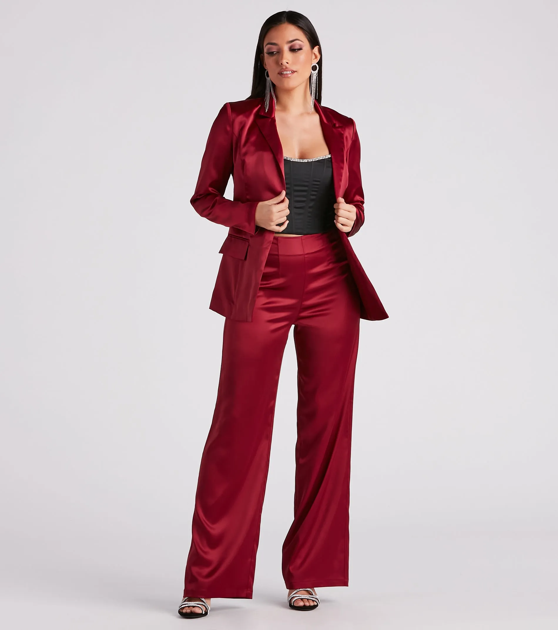 Cause For Rhinestone Trim Bustier sold by Windsor product image thumbnail 3