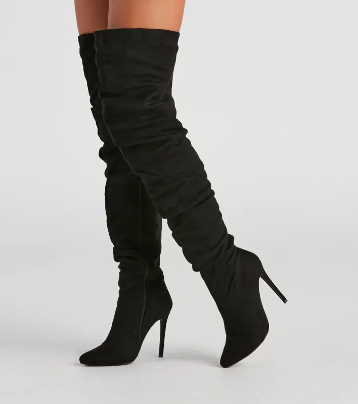 Never Not Fab Over-The-Knee Boots sold by Windsor
