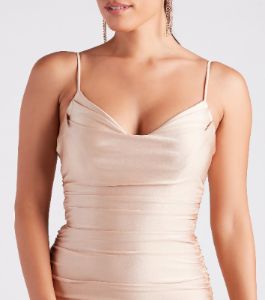 Jamie Formal Cowl Neck Mermaid Dress sold by Windsor