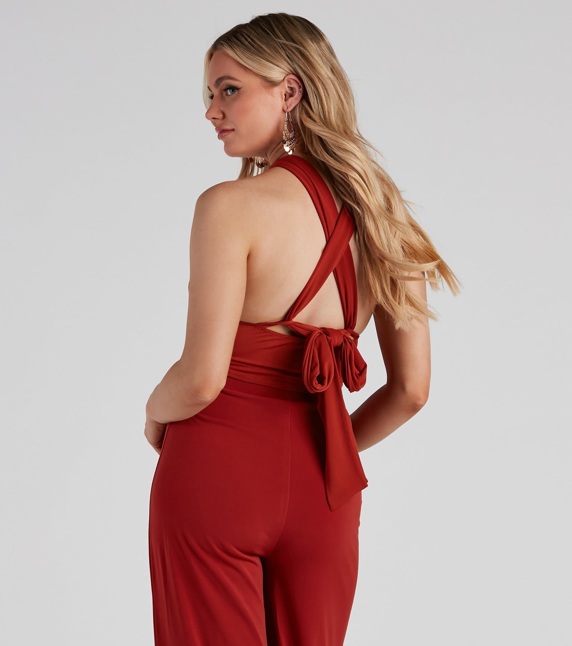 Boho-Chic Convertible Crop Top sold by Windsor product image thumbnail 2