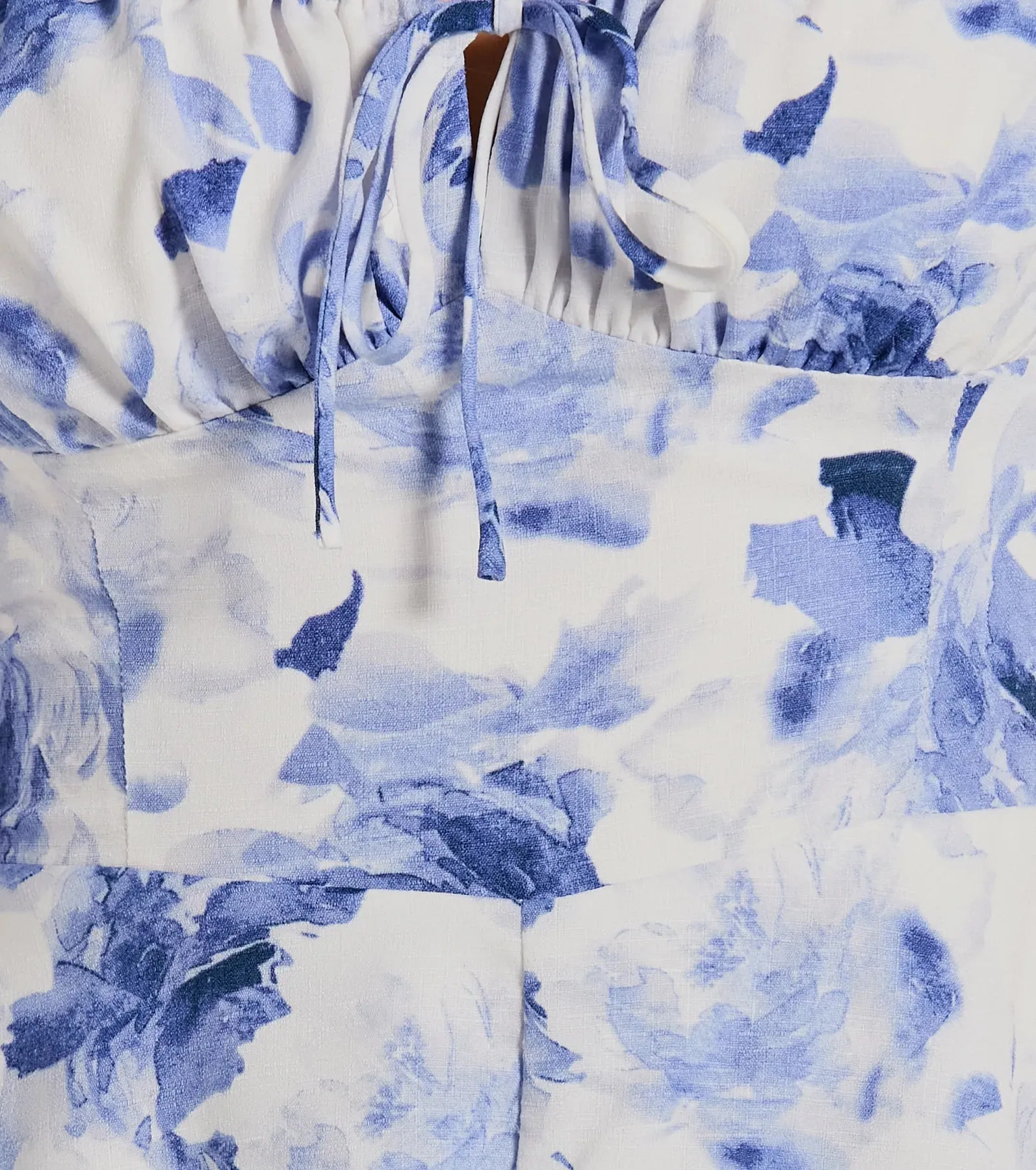 Sunny Getaway Puff Short Sleeve Floral Romper sold by Windsor product image thumbnail 4