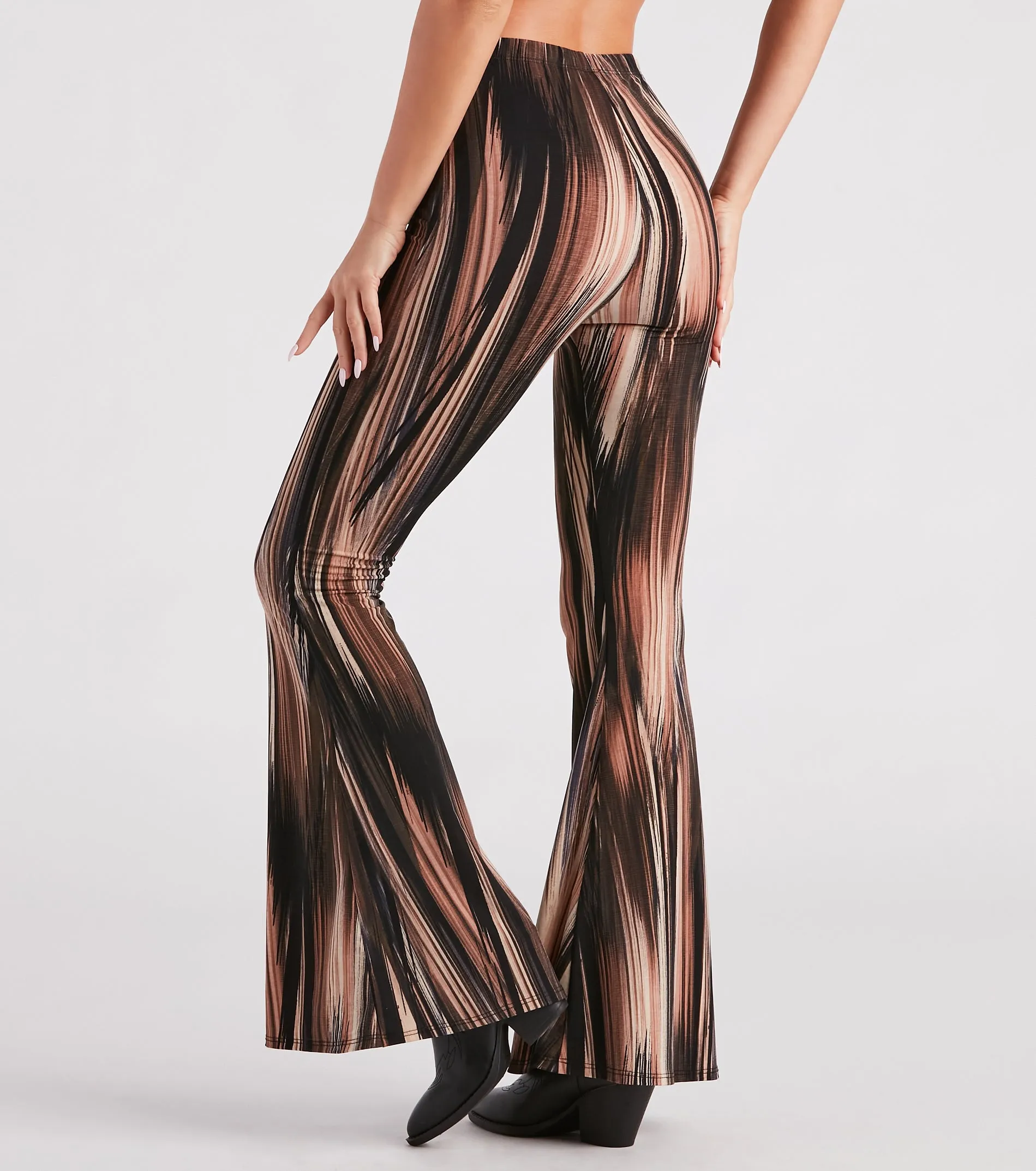 Festival Muse Printed Flare Pants sold by Windsor product image thumbnail 3