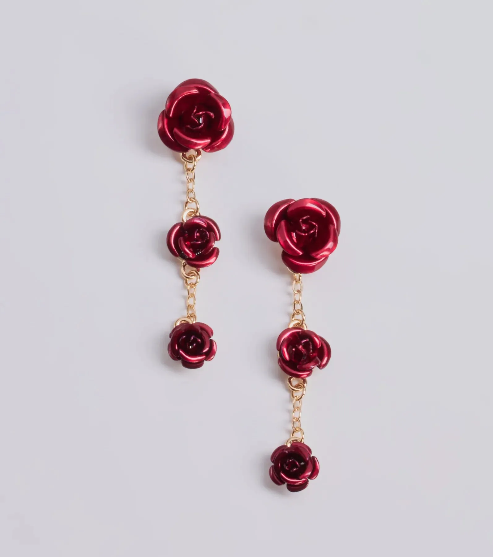 Enchanted Beauty Rosette Linear Earrings sold by Windsor