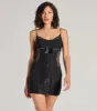 Sealed With Style Lace and Bow Mini Dress sold by Windsor