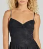 Adorable Muse Ruffled Lace Skater Dress sold by Windsor