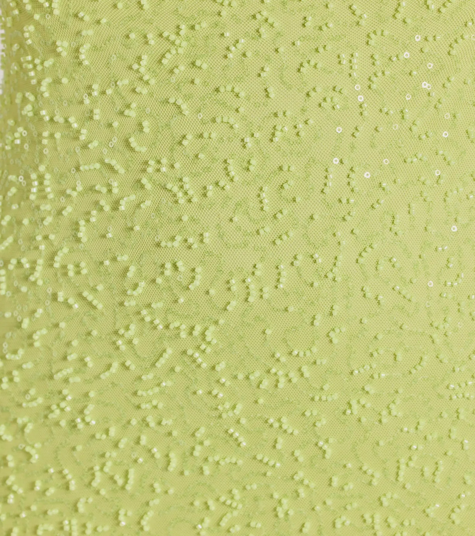 Penny Sequin Beaded Mesh Cutout Mini Dress sold by Windsor product image thumbnail 4