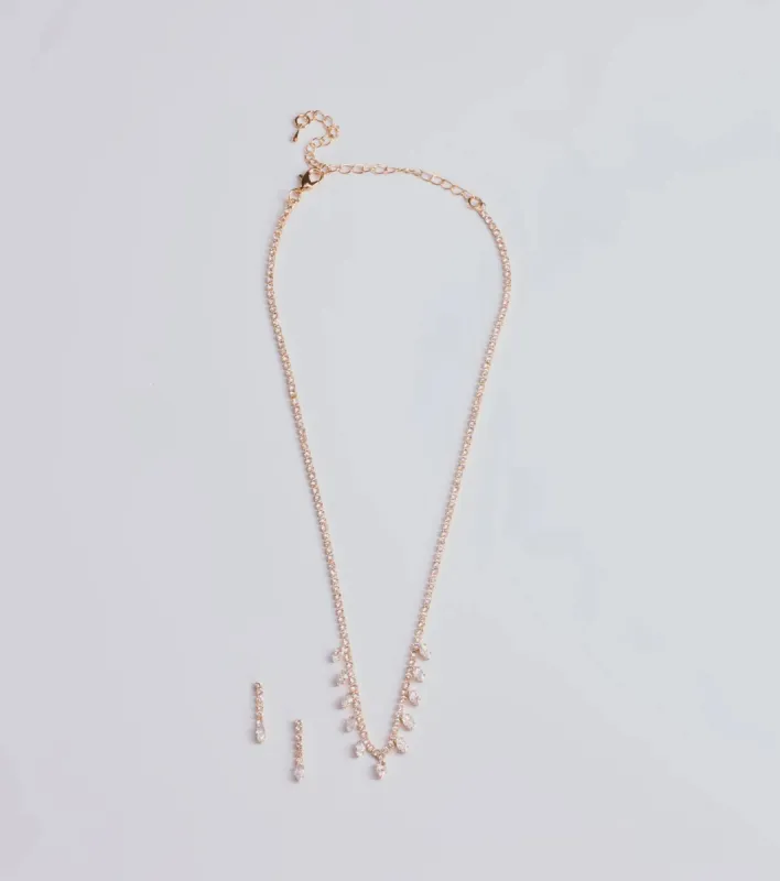 Enchant Me Necklace And Earrings Set sold by Windsor