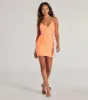 Alex Lace-Up Sequin Mini Dress sold by Windsor