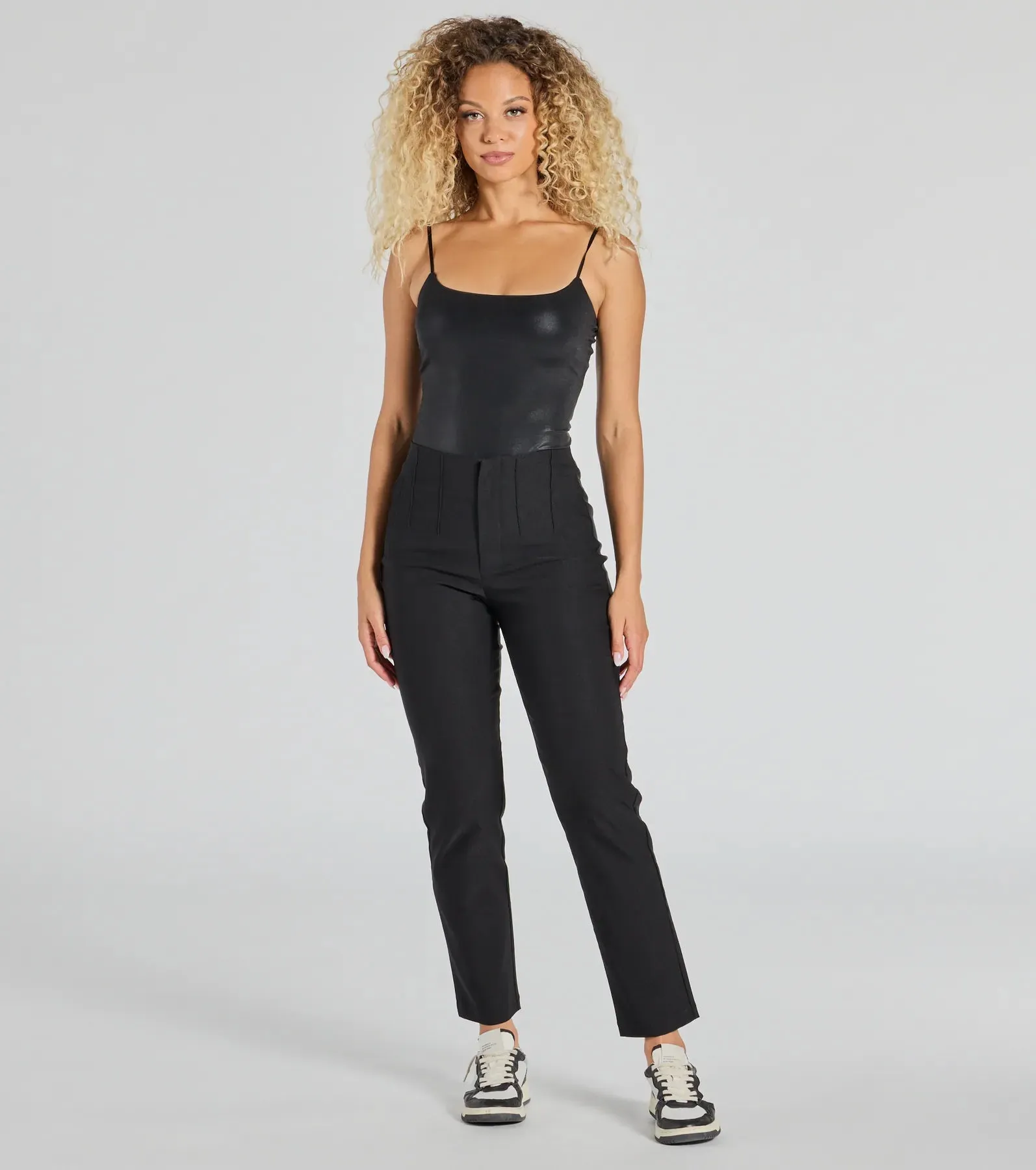 Simple Yet Chic Pintuck Trouser Pants sold by Windsor