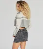 Walking The City Moto Striped Crop Jacket sold by Windsor