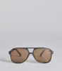 Retro Look Flat Aviator Sunglasses sold by Windsor