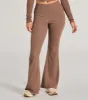 Ribbed Knit Flare Pants sold by Windsor