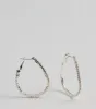 Dainty Rhinestone Teardrop Earrings sold by Windsor