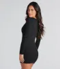 Casual Muse Scoop Neck Mini Dress sold by Windsor