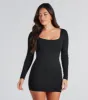 Casual Muse Scoop Neck Mini Dress sold by Windsor