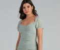 Total Sweetheart Mesh Short Dress sold by Windsor