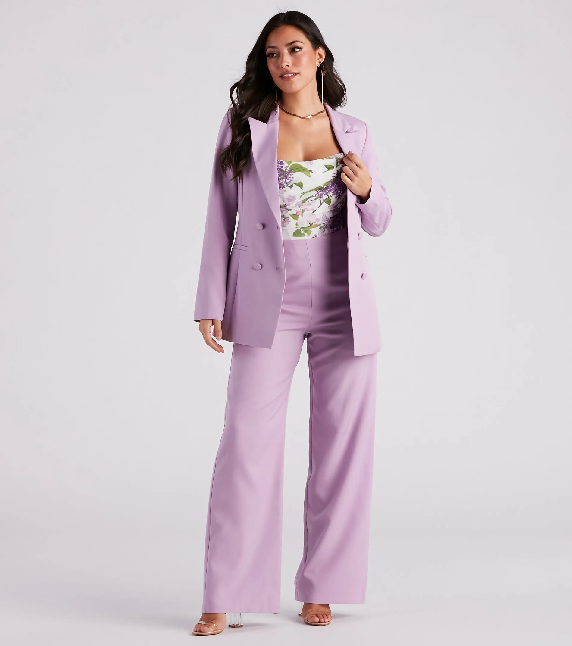 She Means Business Structured Blazer sold by Windsor product image thumbnail 3