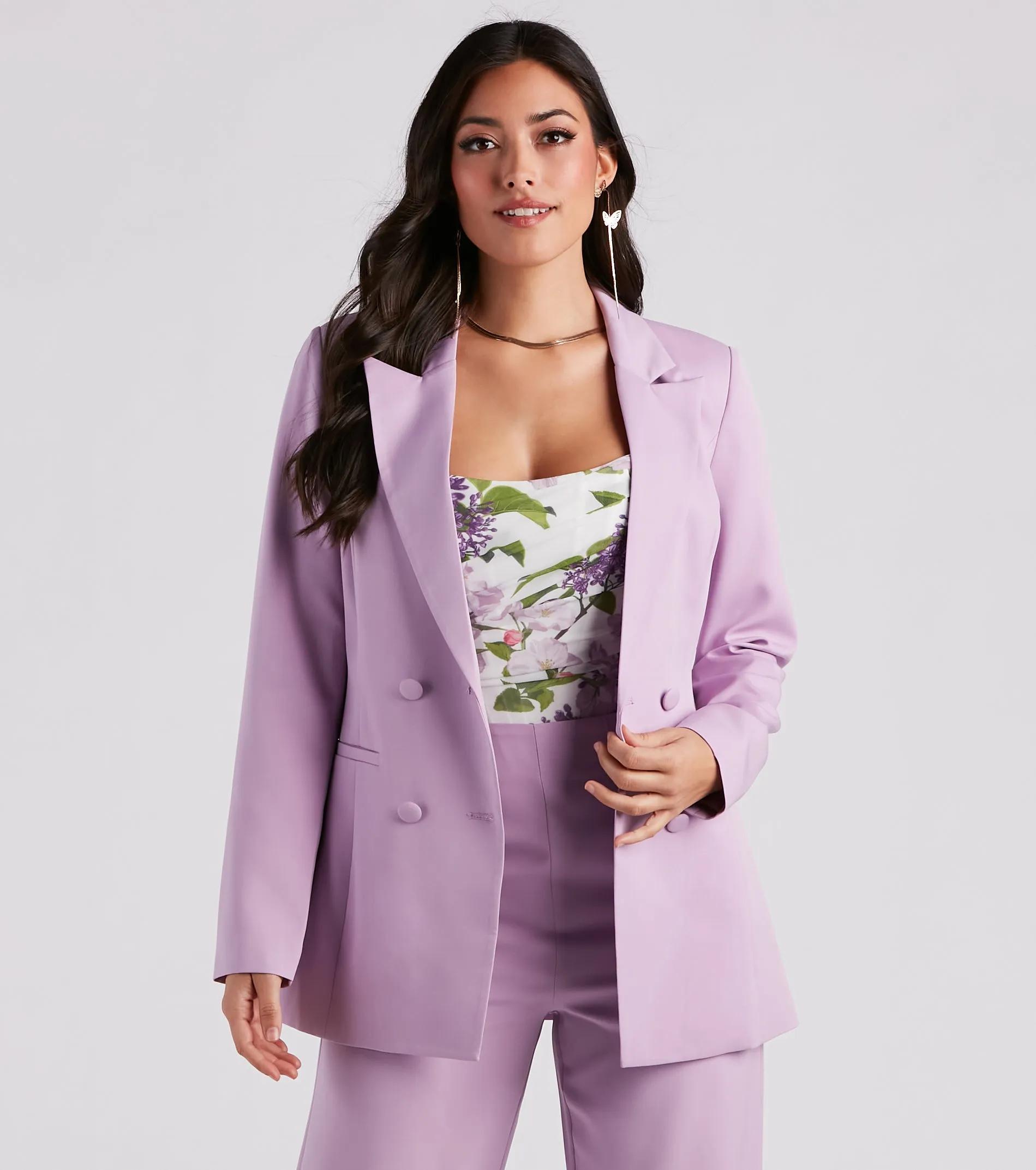 She Means Business Structured Blazer sold by Windsor