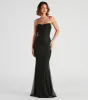 Addison Glitter Mesh Formal Dress sold by Windsor