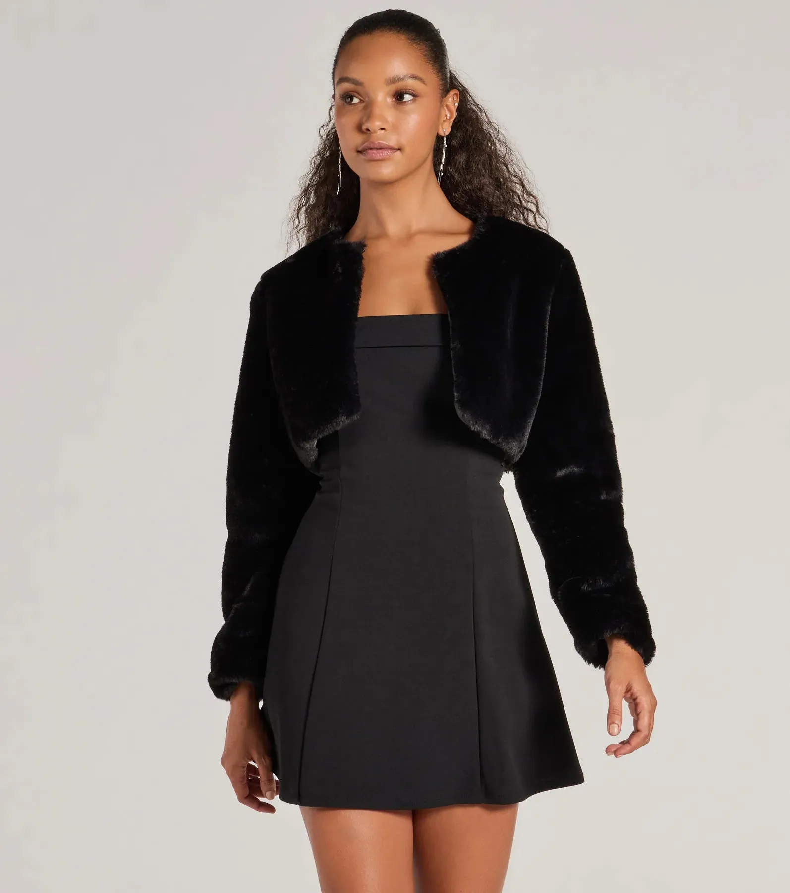 Essential Faux Fur Bolero Jacket sold by Windsor