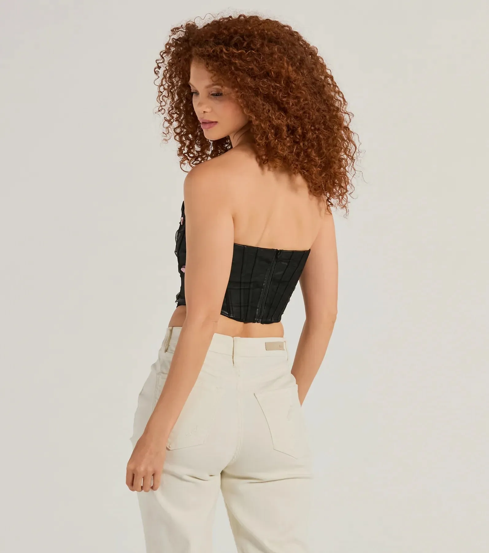 Trend Alert Faux Leather Corset sold by Windsor product image thumbnail 2