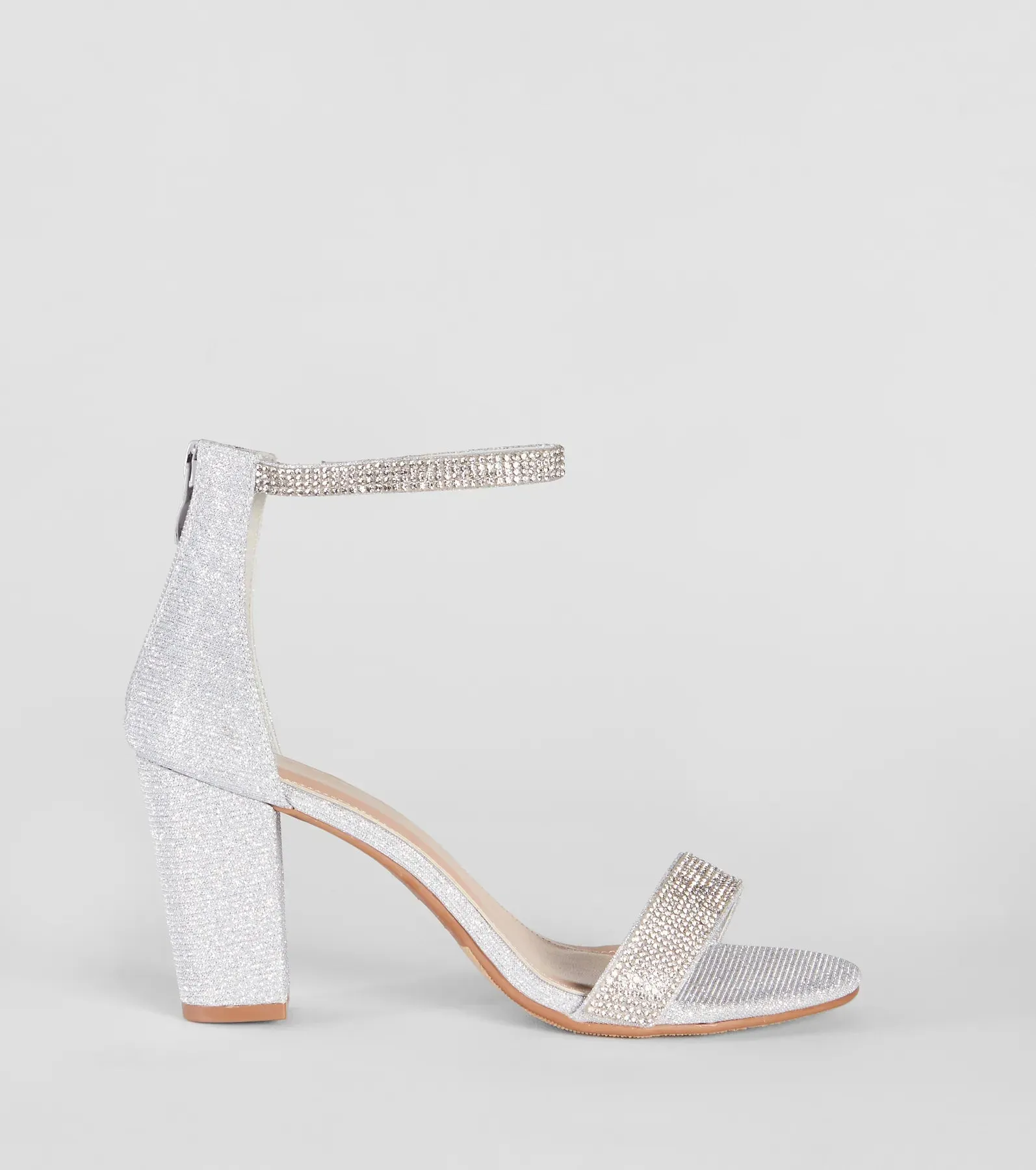 Sparkle Stunner Rhinestone Block Heels sold by Windsor product image thumbnail 2