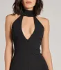 Daring Mood Pleated Drop Waist Mini Dress sold by Windsor