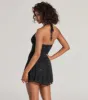 Glam Drama Rhinestone Mesh A-Line Mini Dress sold by Windsor