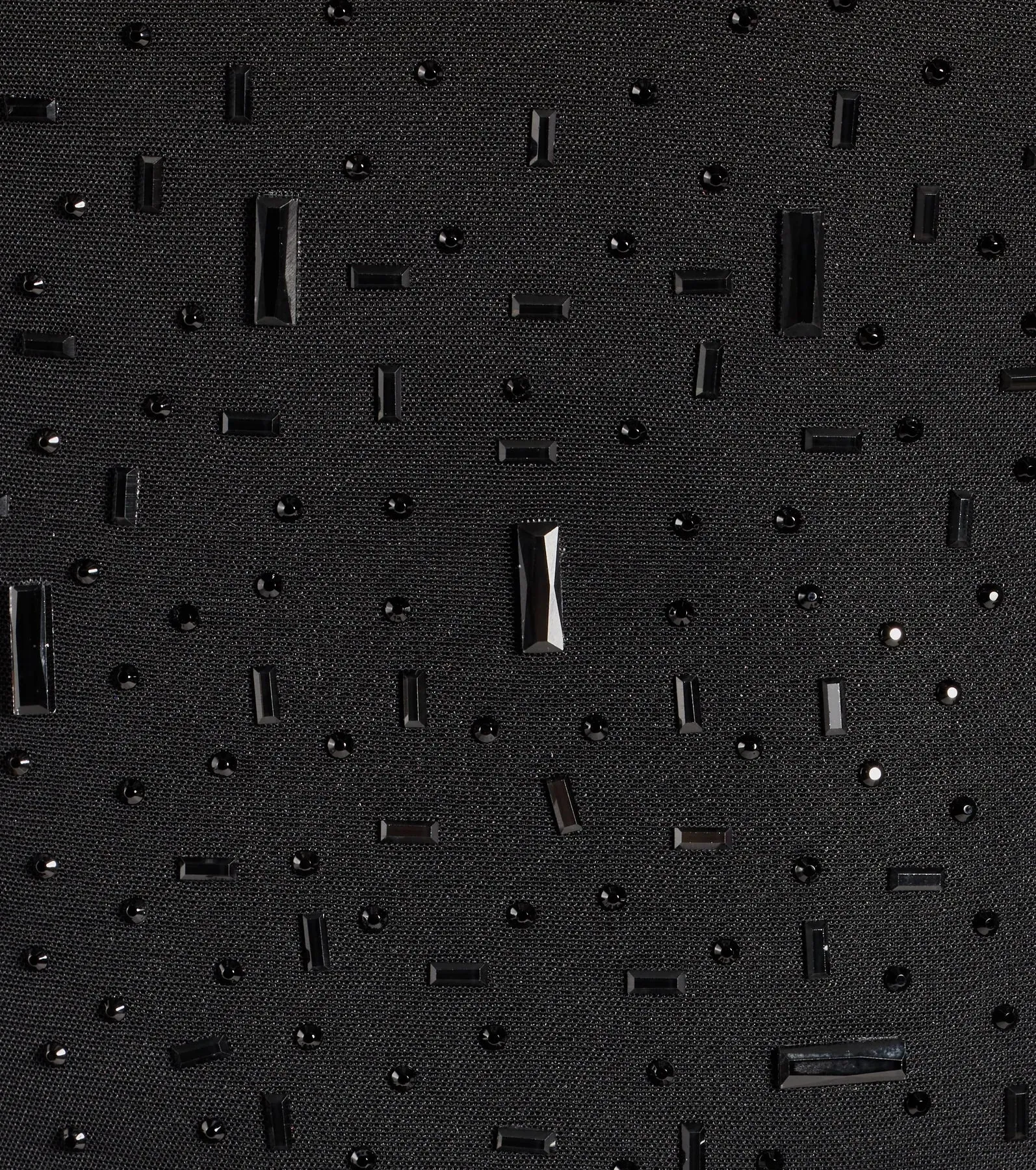 Glam Drama Rhinestone Mesh A-Line Mini Dress sold by Windsor product image thumbnail 4