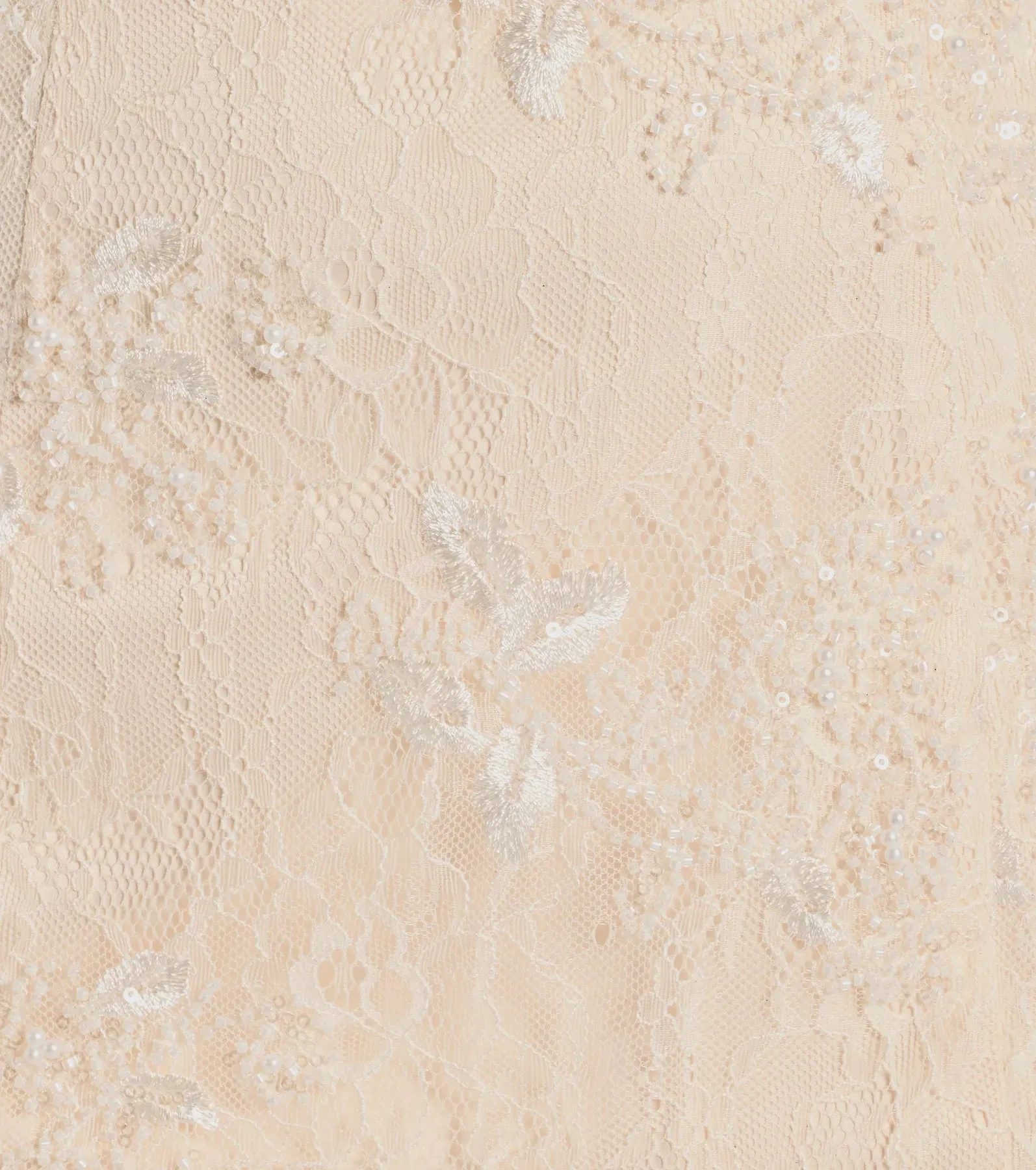 Odette Sequin Beaded Floral Lace Mini Dress sold by Windsor product image thumbnail 5