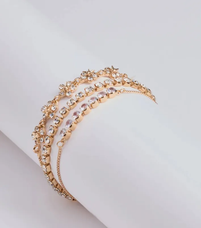 Floral Passion Three-Pack Bracelet Set sold by Windsor