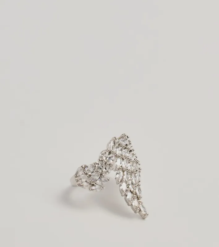 Unforgettable Luxe Cubic Zirconia Statement Ring sold by Windsor