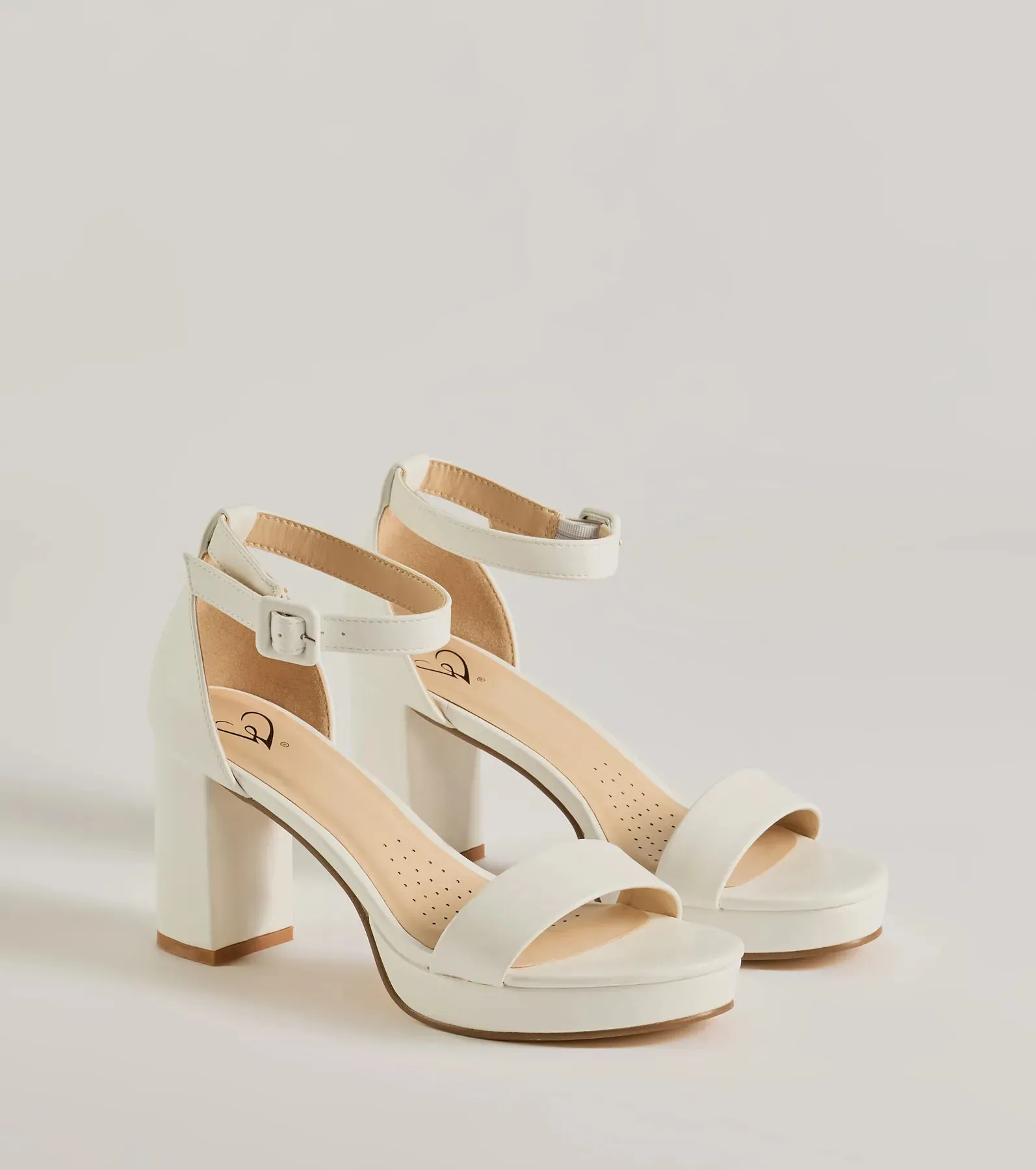 Essential Chic Staple Platform Block Heels sold by Windsor
