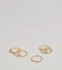 Effortless Glamour Five-Pack Ring Set sold by Windsor
